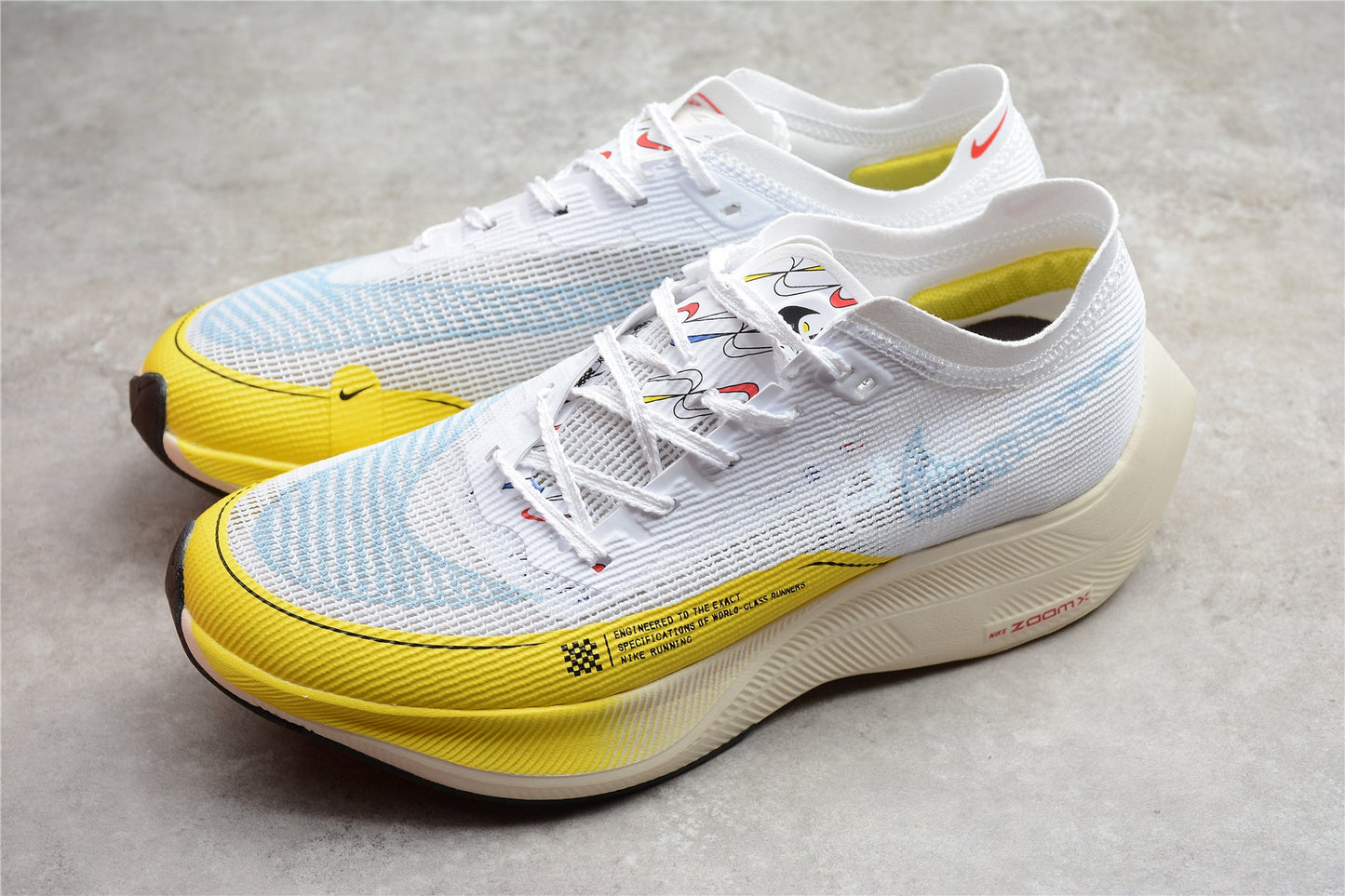 Zoom - Vaporfly Ne - T% 2 And Yellow - White Unisex Streetwear Limited Edition - ### Nike ZoomX Vaporfly NEXT% 2 The Nike ZoomX Vaporfly NEXT% 2 is a top-tier