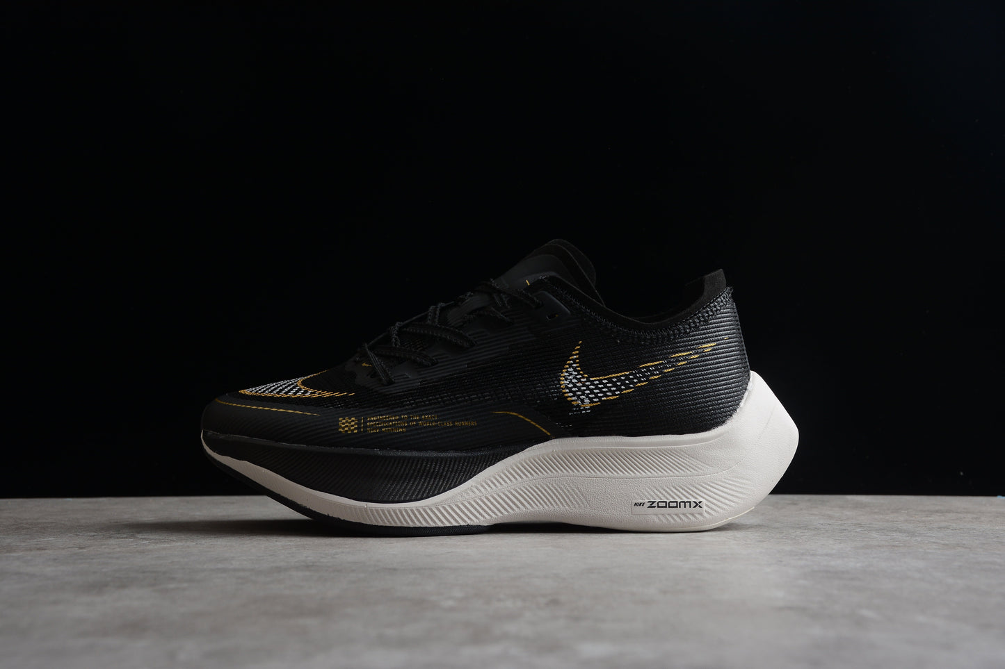 Zoom - Vaporfly Ne - T% 2 And White - Black Unisex Streetwear Limited Edition