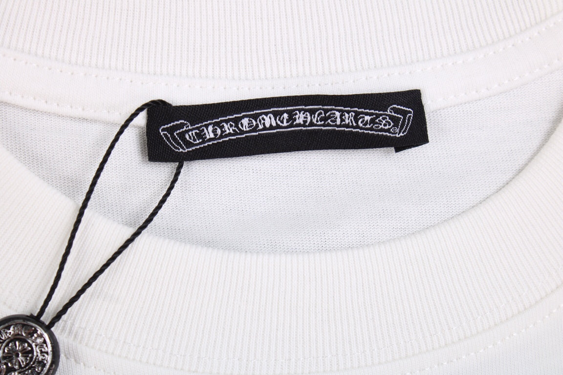 CHROME HEARTS 'LOOKING LIKE A GHOST' T-SHIRT WHITE