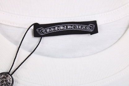 CHROME HEARTS 'LOOKING LIKE A GHOST' T-SHIRT WHITE