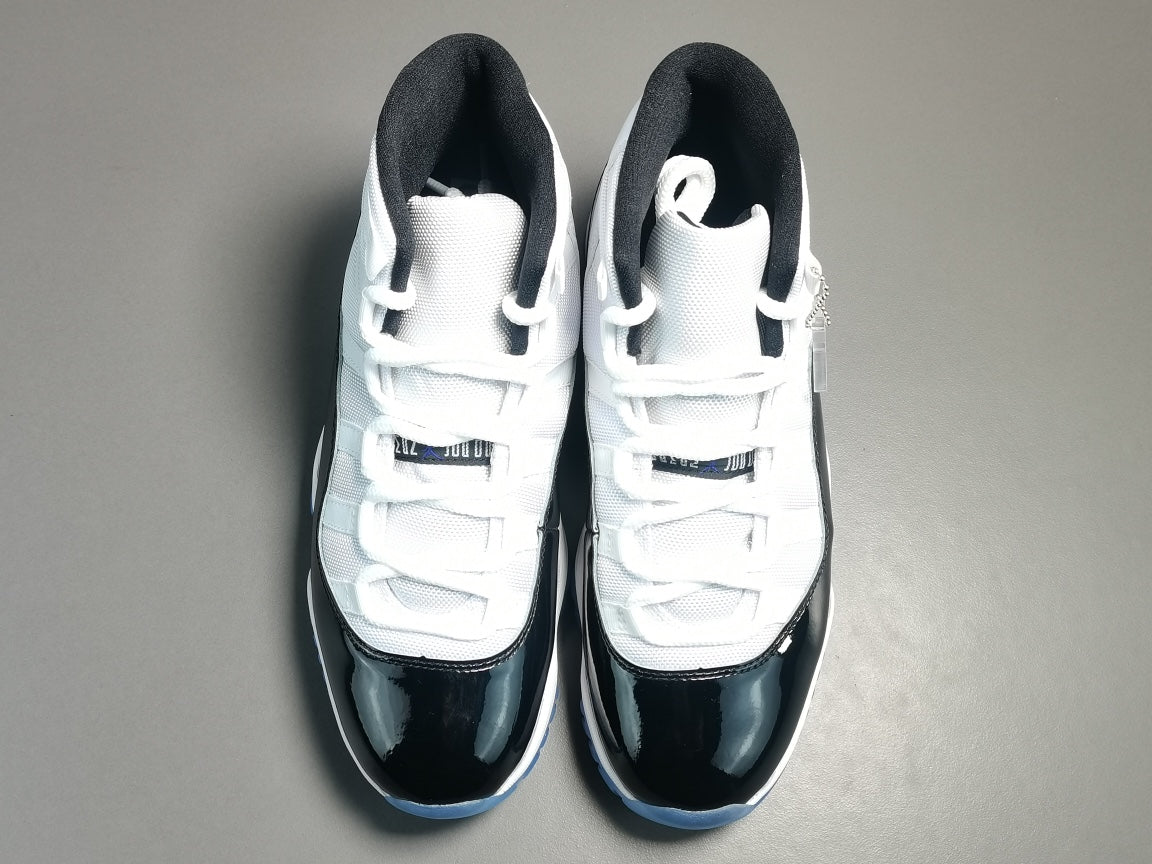JORDAN 11 - Concord Sneakers - Black Unisex Streetwear Limited Edition