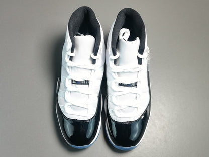 JORDAN 11 - Concord Sneakers - Black Unisex Streetwear Limited Edition