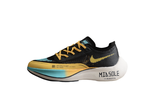 Zoom - Vaporfly Ne - T% 2 Black,turquoise And Yellow Unisex Streetwear Limited Edition - Introducing the Nike Air Zoom Alphafly NEXT% 2, a revolutionary running shoe designed for those