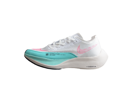 Zoom - Vaporfly Ne - T% 2 And Turquoise T-Shirt - White Unisex Streetwear Limited Edition