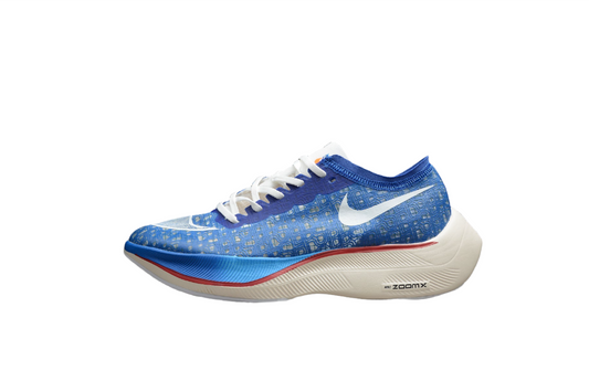 Zoom - Vaporfly Ne - T% 2 Blue And - White Unisex Streetwear Limited Edition - ### Nike ZoomX Vaporfly NEXT% 2 Unleash your full potential with the Nike ZoomX Vaporfly