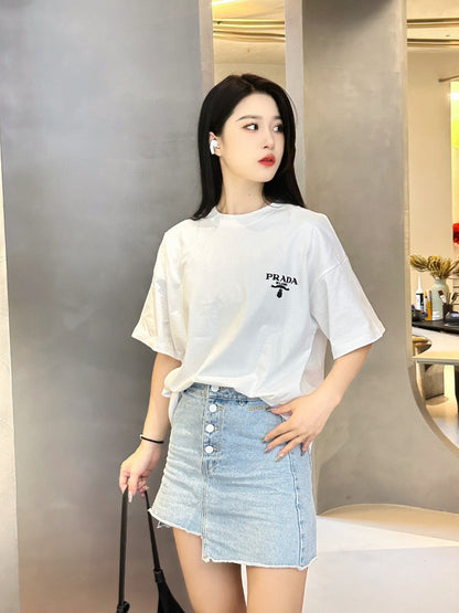 Prada Milano Logo T-Shirt - logo - replica sneakers