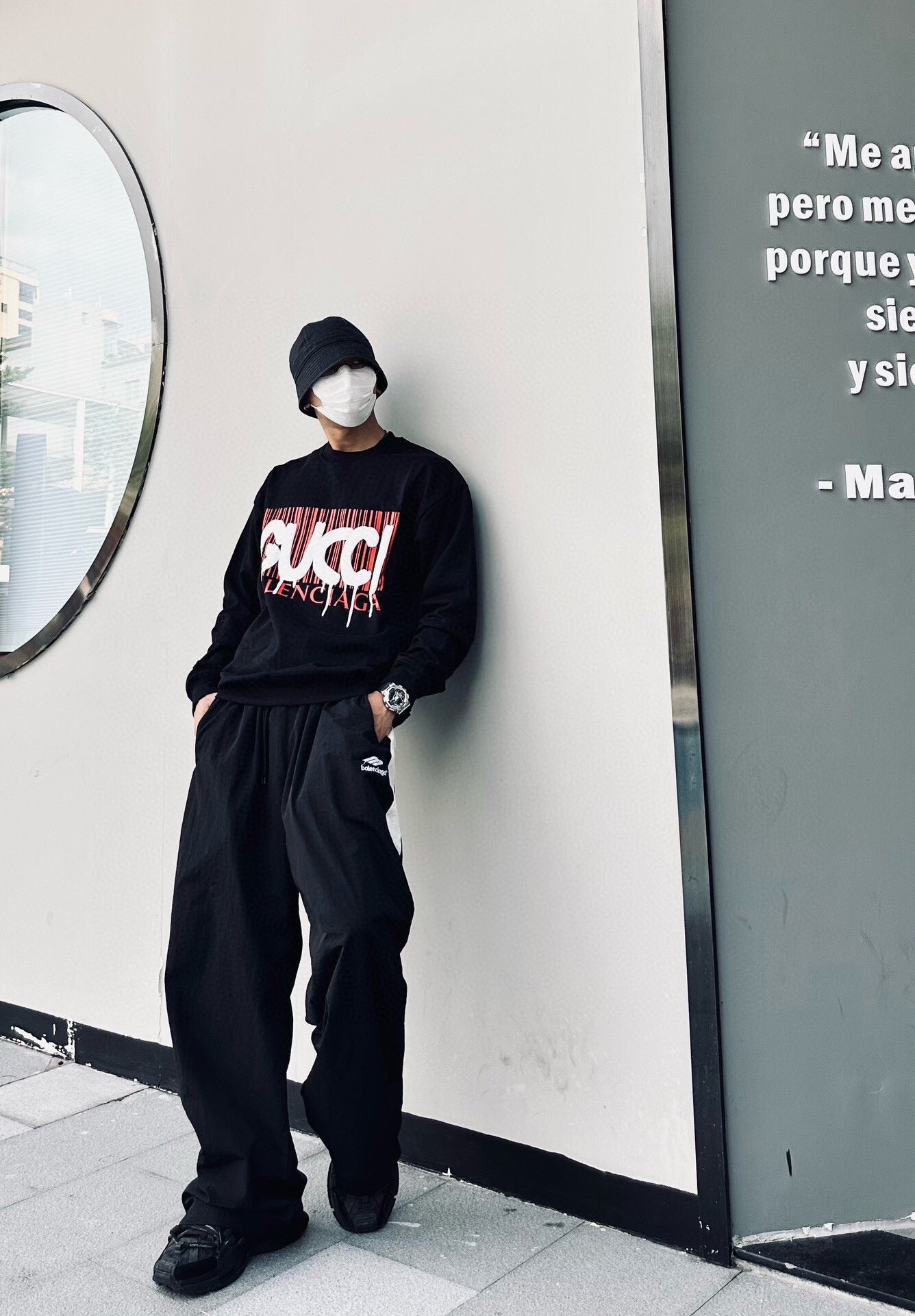 Sudadera Gucci x Balenciaga