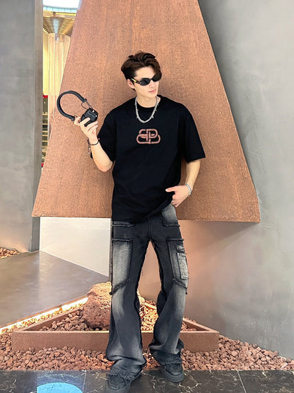 Camiseta con el logo de Balenciaga