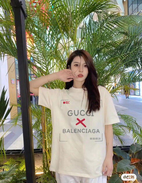 Camiseta de la colaboración Gucci x Balenciaga - Blanca