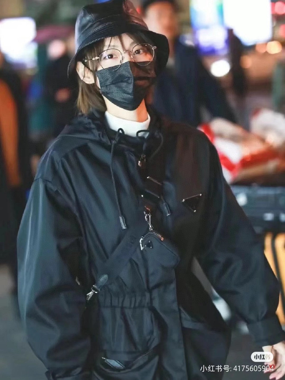 Prada Nylon Hooded Jacket - logo - replica sneakers