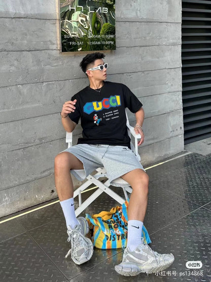 Camiseta Gucci Retro Game (Negra)