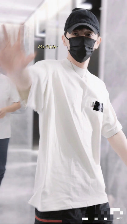 Camiseta de campaña política de Balenciaga (blanca)