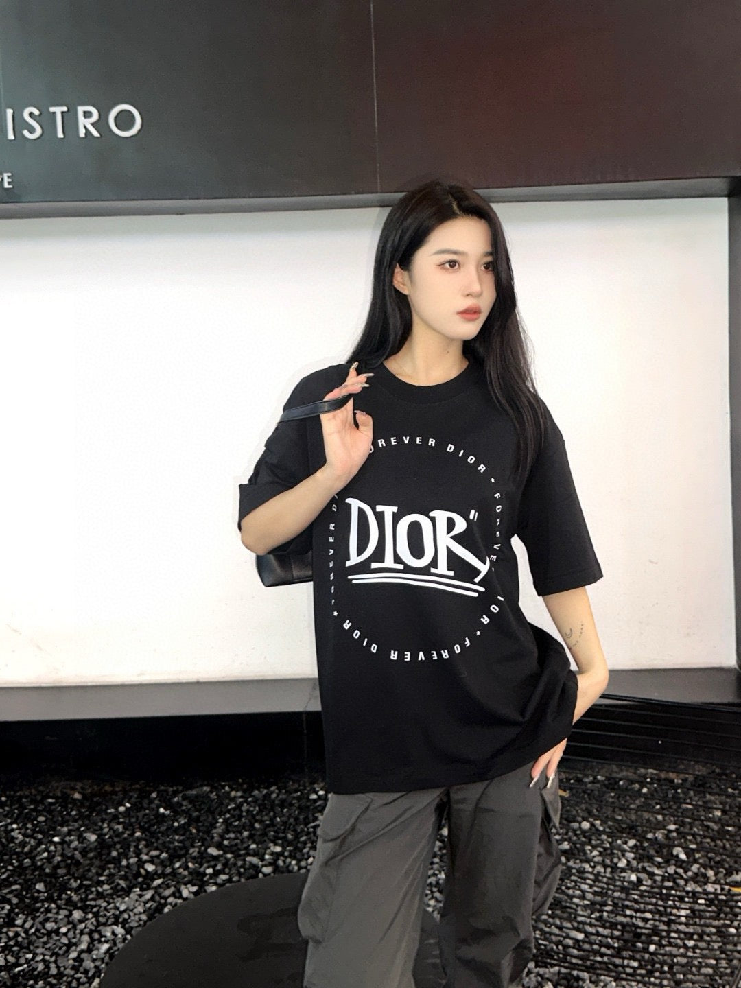 Camiseta Dior 'Forever Dior' (Negra)