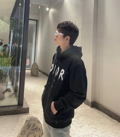 Sudadera Dior con motivo de pinceladas