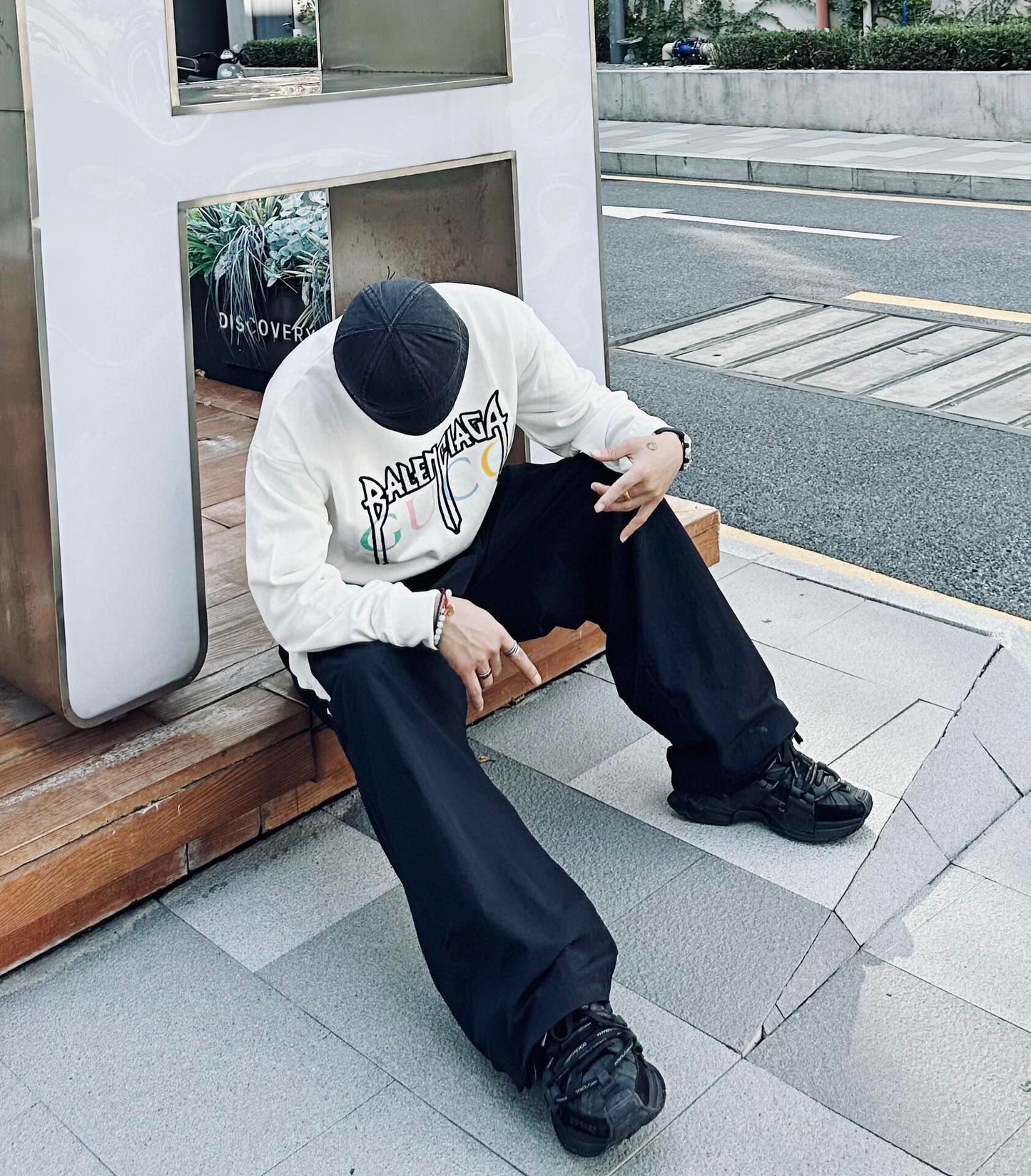 Sudadera Gucci x Balenciaga