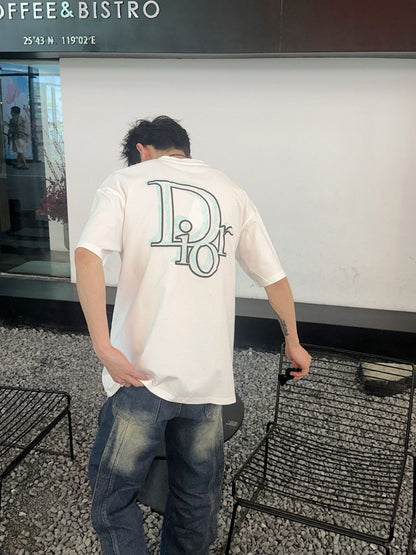 Camiseta Dior Classic Logo (Blanca)