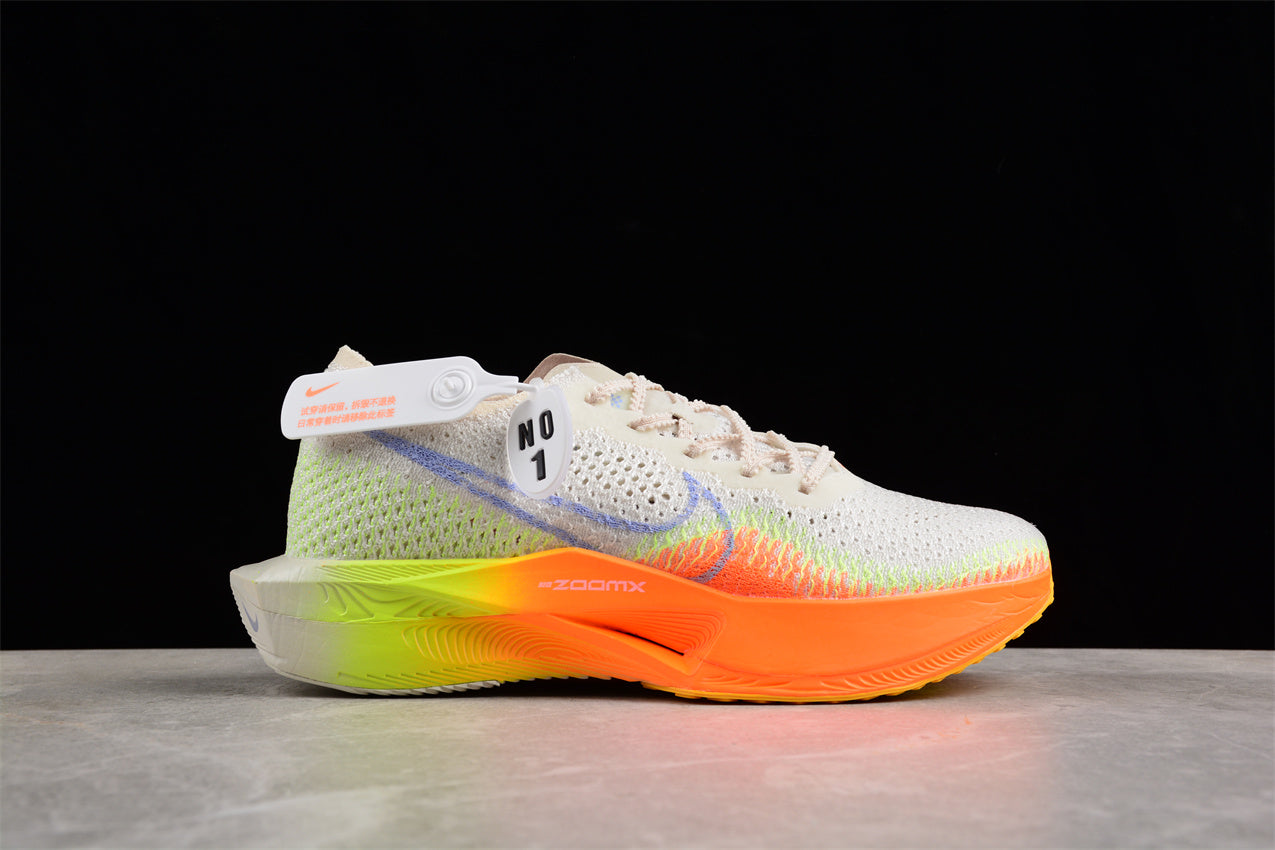 Zoom - Vaporfly Ne - T% 2 White,orange And Blue Shoes Unisex Streetwear Limited Edition - Introducing the Nike ZoomX Vaporfly Next% 2, a revolution in running performance footwear. This model