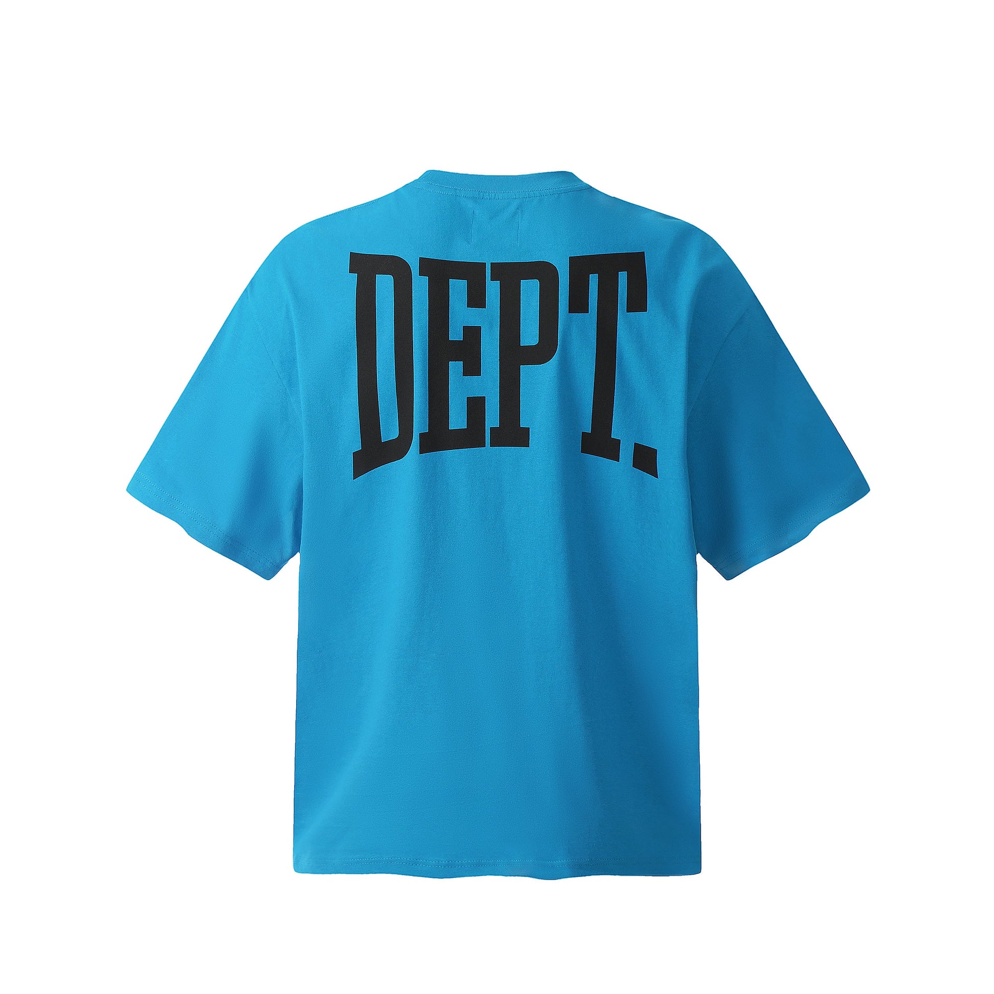 GALLERY Dept 24ss T-Shirt - Black Unisex Streetwear Limited Edition - Introducing the Gallery Dept. 'DEPT.' T-Shirt in a vibrant blue hue, a perfect blend of