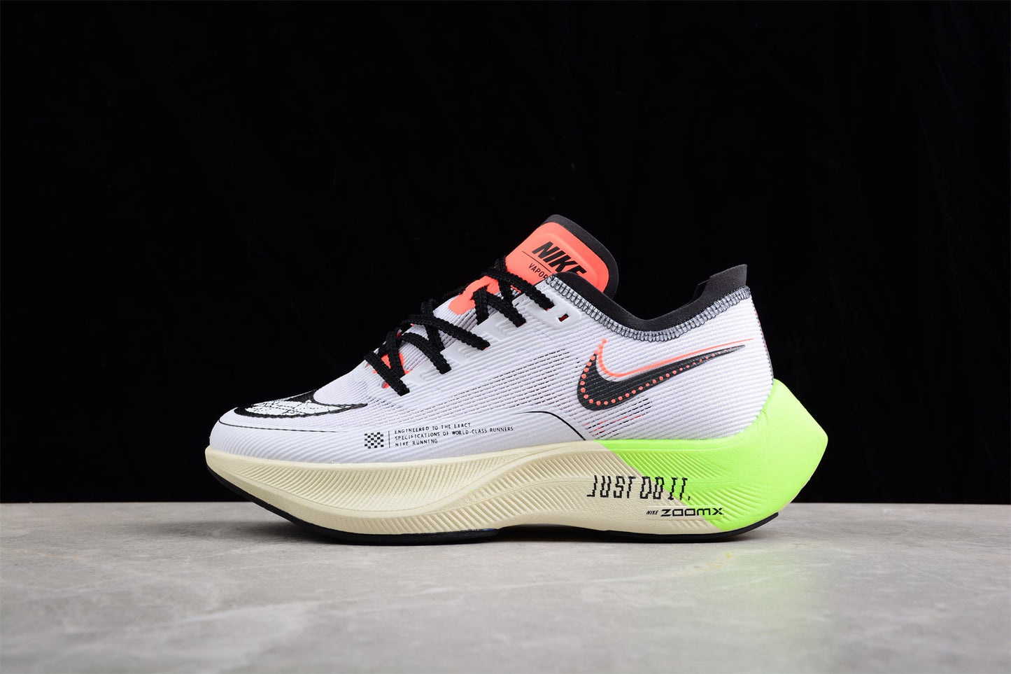 Zoom Vaporfly Ne - T% 2 White And Shoes - Black Unisex Streetwear Limited Edition