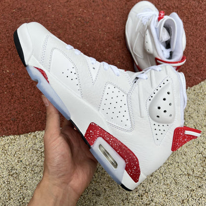 Jordan 6 red Oreo Unisex Streetwear Limited Edition - The Air Jordan 6 'Red Oreo' is a fresh take on the iconic silhouette, blending