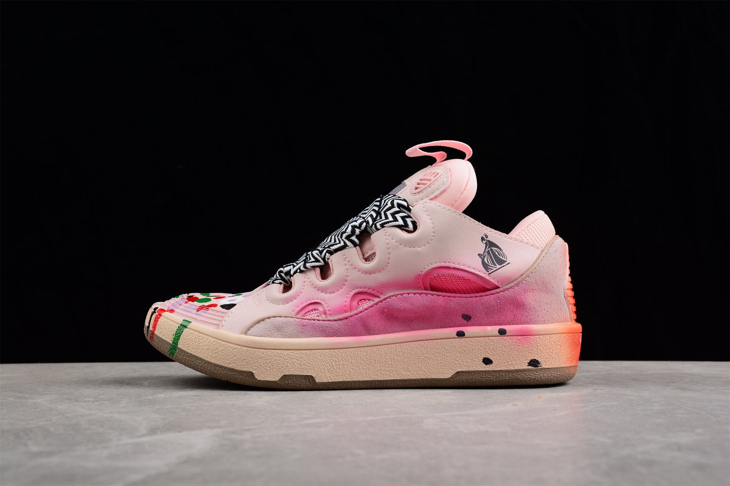 Vibrant Low Top Sneakers - Pink Unisex Streetwear Limited Edition - ### Vibrant Pink Low Top Sneakers Make a bold fashion statement with these vibrant Pink