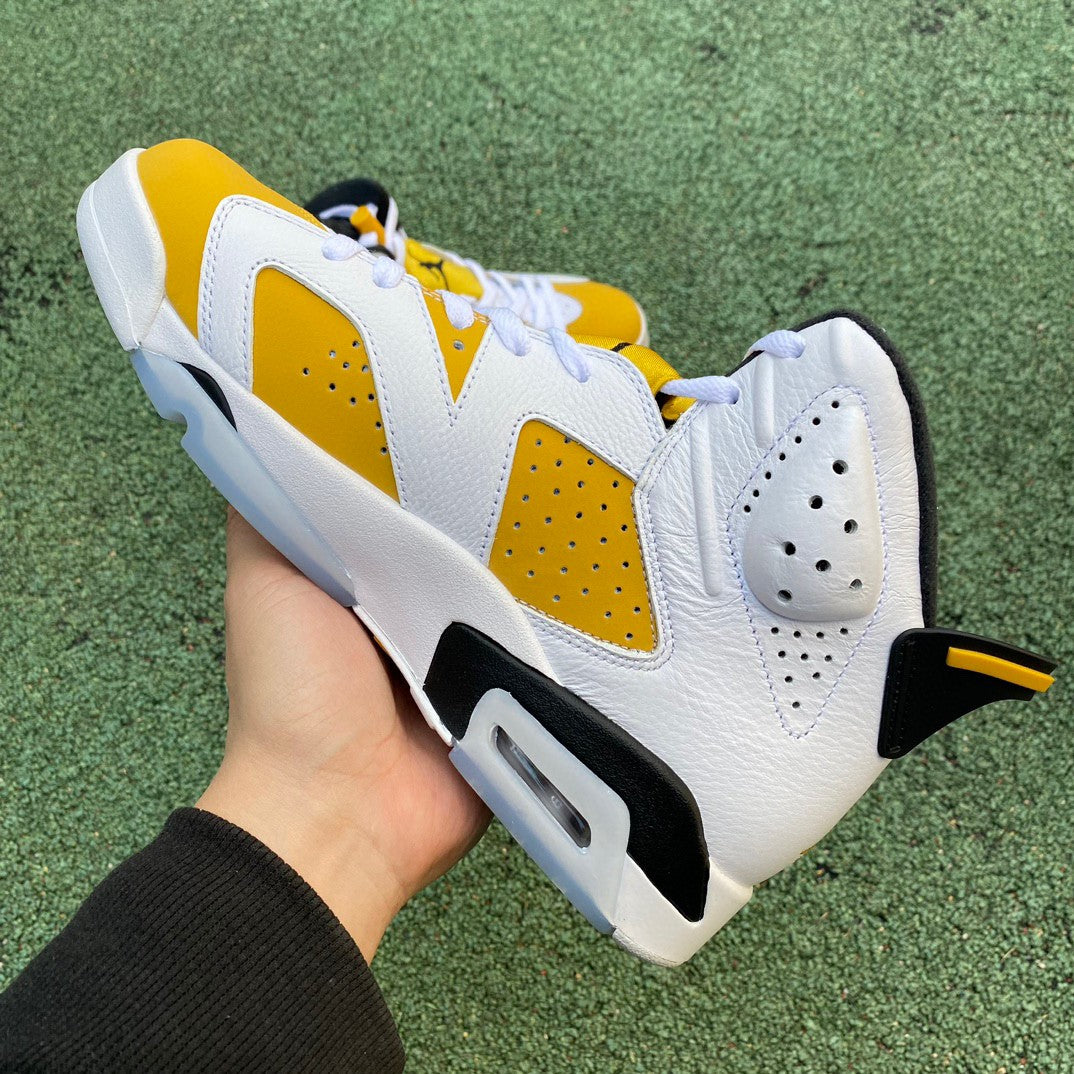 Jordan 6 yellow Ochre Unisex Streetwear Limited Edition
