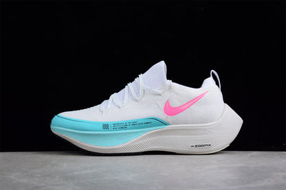 Zoom - Vaporfly Ne - T% 2 White,pink And Turquoise Unisex Streetwear Limited Edition - ### Nike ZoomX Vaporfly NEXT% 2 C White/Pink Elevate your running experience with the Nike