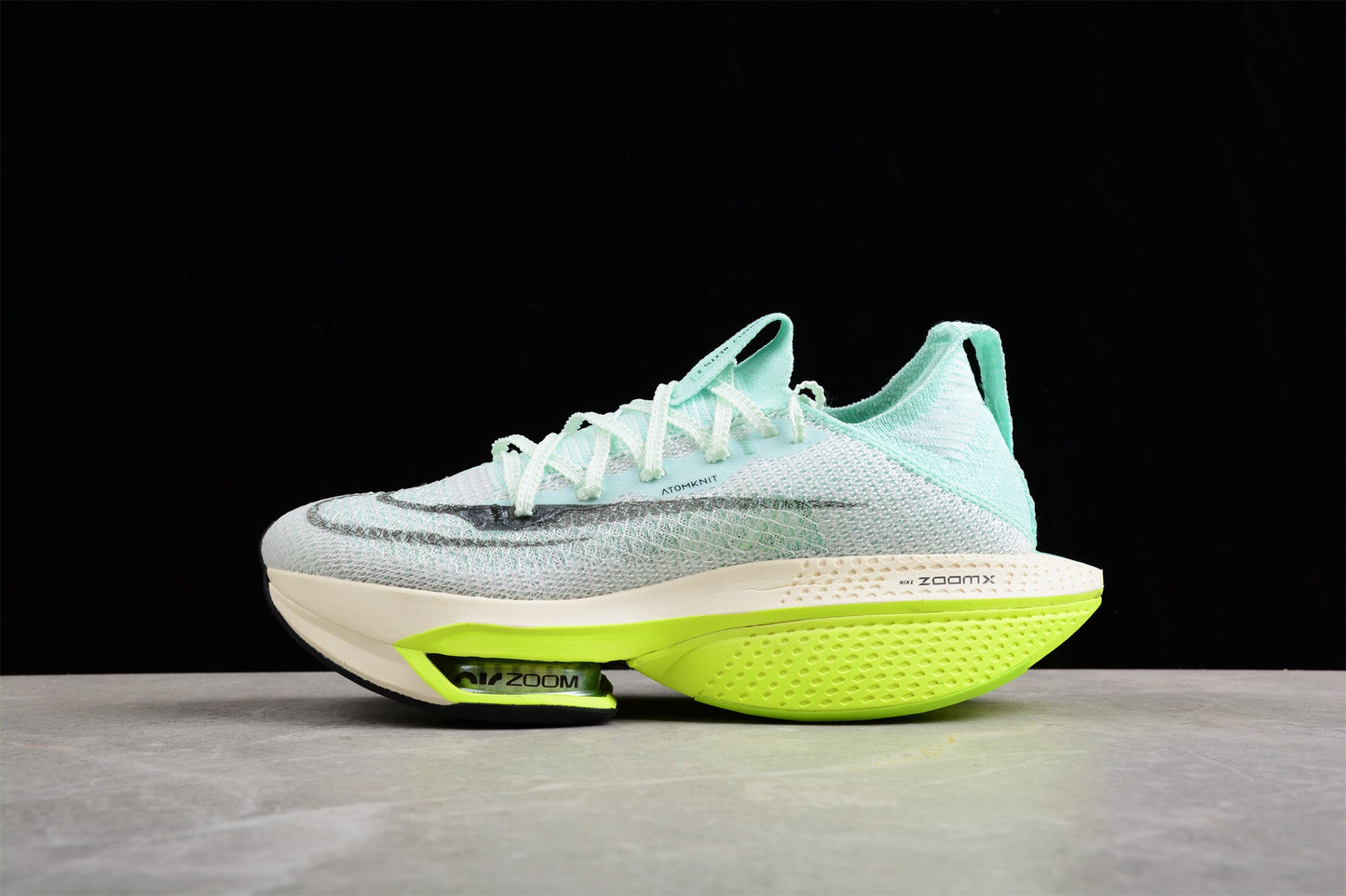Zoom Alphafly Ne - T% 2 Mint And Yellow - Green Unisex Streetwear Limited Edition