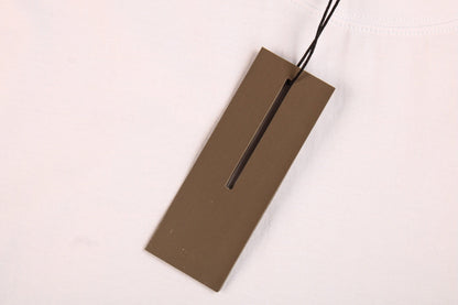 Camiseta Dior con logotipo minimalista (blanca)