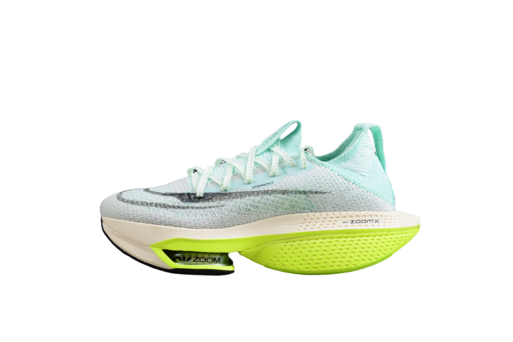 Zoom Alphafly Ne - T% 2 Mint And Yellow - Green Unisex Streetwear Limited Edition