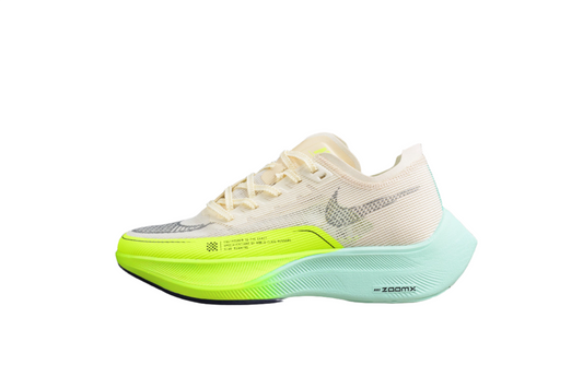 Zoom - Vaporfly Ne - T% 2 Cream neon And Teal - Green Unisex Streetwear Limited Edition