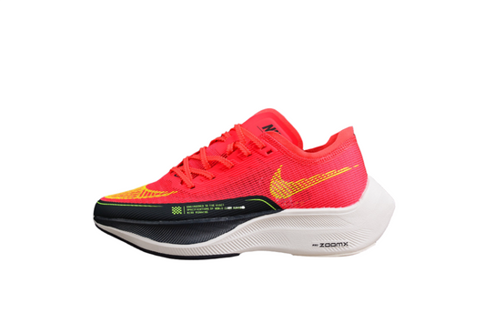 Zoom - Vaporfly Ne - T% 2 Red black And Yellow Unisex Streetwear Limited Edition