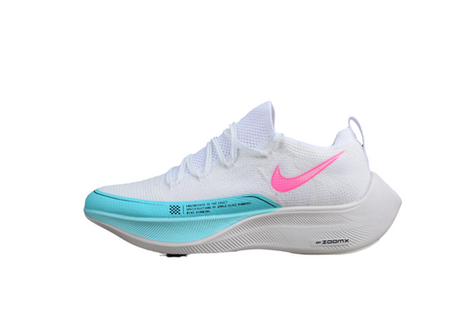 Zoom - Vaporfly Ne - T% 2 White,pink And Turquoise Unisex Streetwear Limited Edition - ### Nike ZoomX Vaporfly NEXT% 2 C White/Pink Elevate your running experience with the Nike