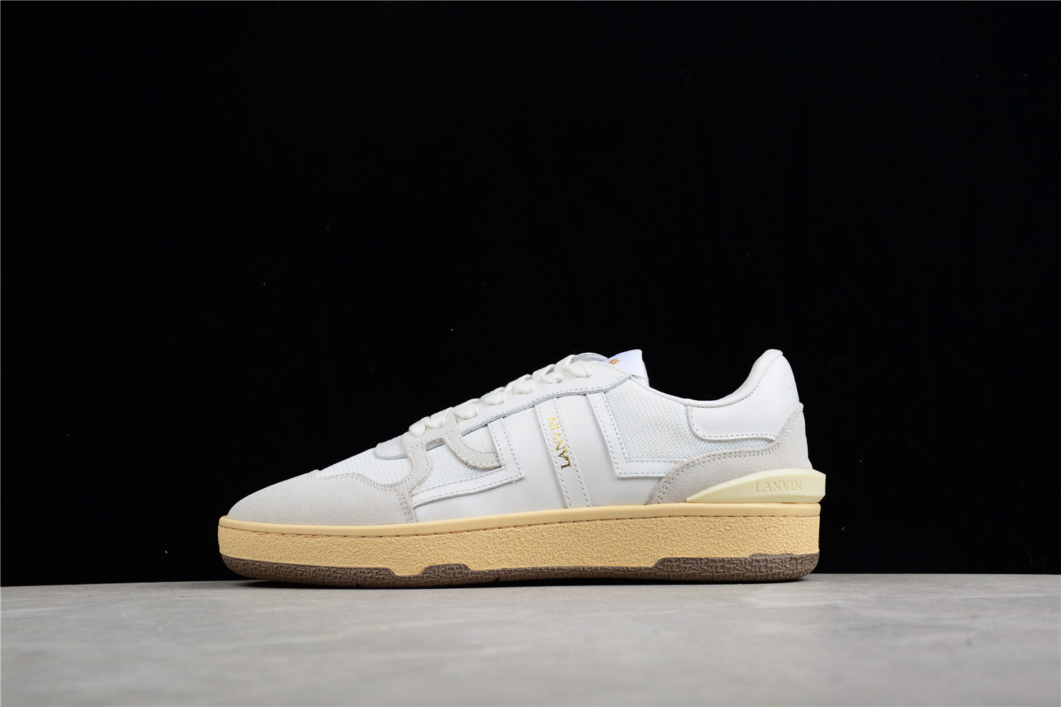 Lanvin Mesh And Suede Sneakers - White Unisex Streetwear Limited Edition - ### Lanvin Mesh and Suede Sneakers Step up your sneaker game with the Lanvin Mesh