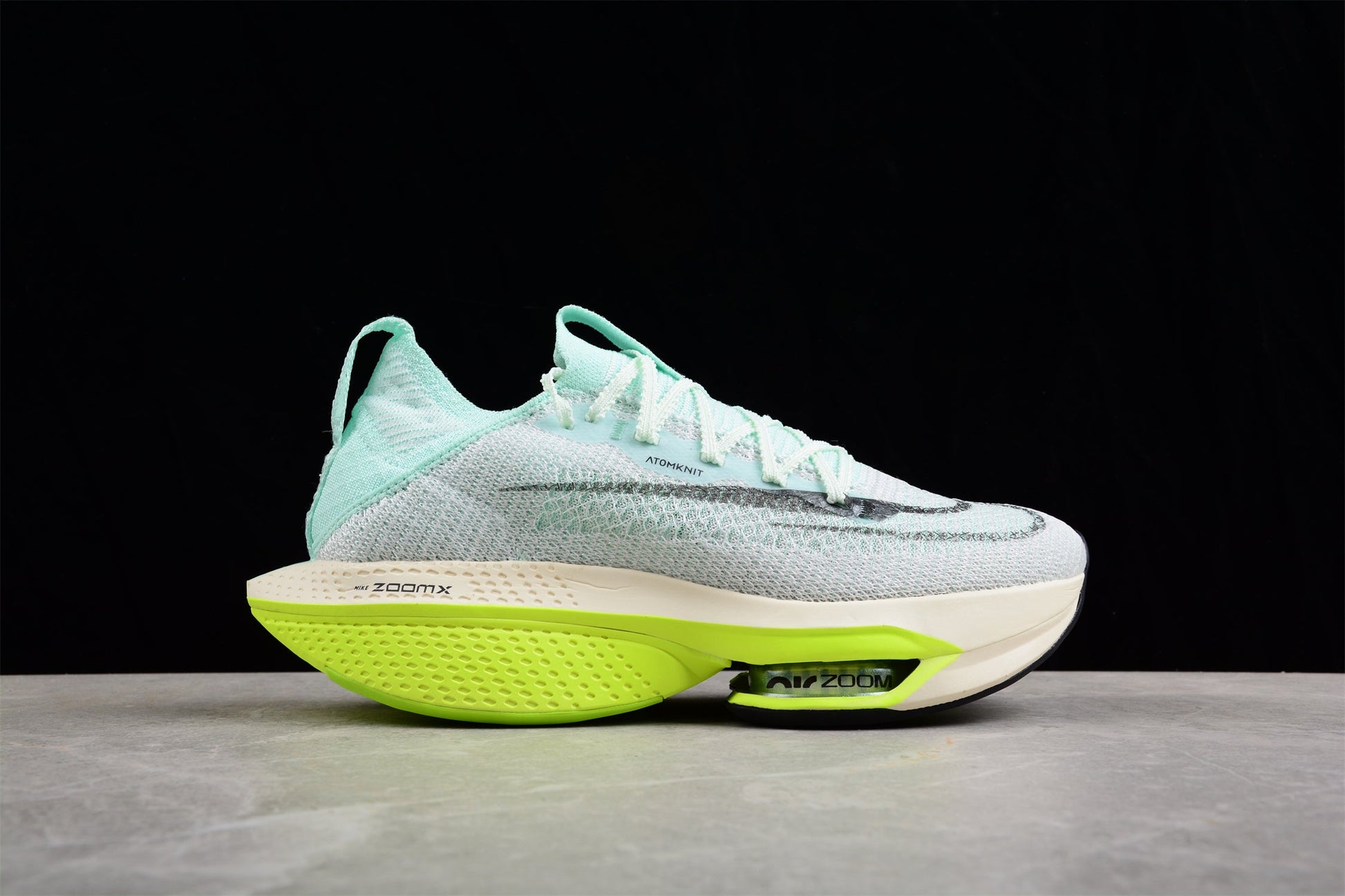 Zoom Alphafly Ne - T% 2 Mint And Yellow - Green Unisex Streetwear Limited Edition