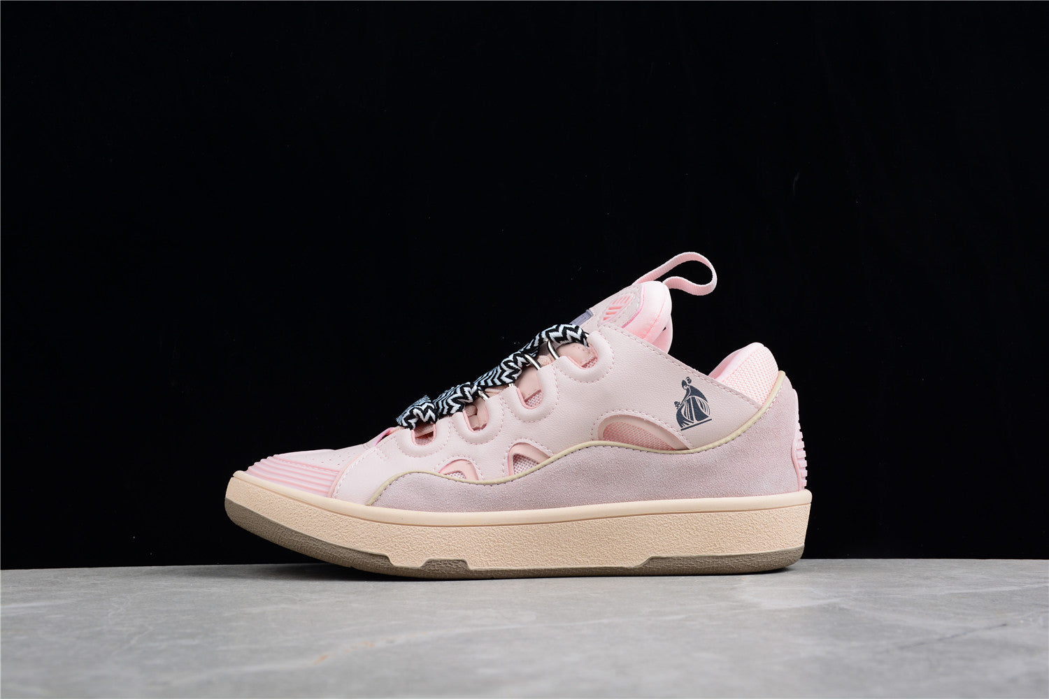 Lanvin Curb Sneakers 'blush Pink' Unisex Streetwear Limited Edition - **Product Description: Lanvin Curb Sneakers 'Blush Pink'** Elevate your sneaker game with the Lanvin Curb