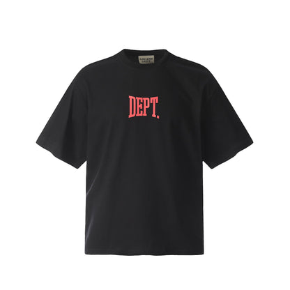 GALLERY Dept 24ss T-Shirt - Black Unisex Streetwear Limited Edition - Introducing the Gallery Dept. 'DEPT.' T-Shirt in a vibrant blue hue, a perfect blend of