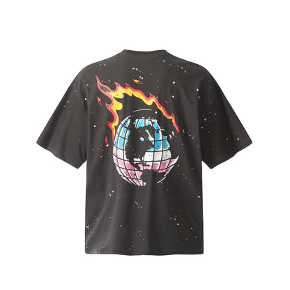 GALLERY Dept T-Shirt Unisex Streetwear Limited Edition - Introducing the Gallery Dept. Hand-Painted Eco Elements Heavyweight T-Shirt, a perfect fusion of art, sustainability,
