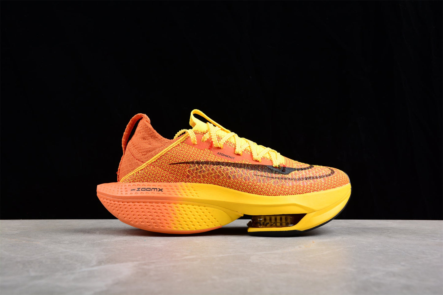 Zoom Alphafly Ne - T% 2 And Orange - Yellow Unisex Streetwear Limited Edition - The Nike Air Zoom Alphafly NEXT% 2 in vibrant yellow and orange is a high-performance