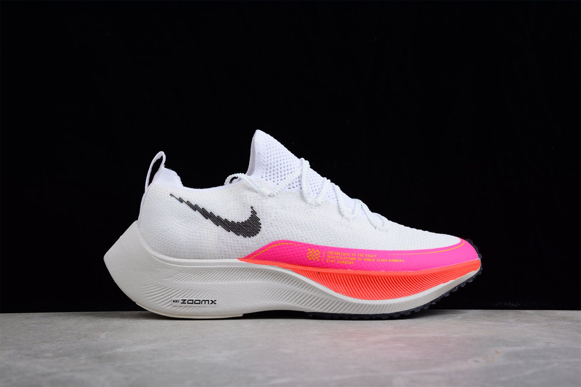 Zoom - Vaporfly Ne - T% 2 And Pink - White Unisex Streetwear Limited Edition