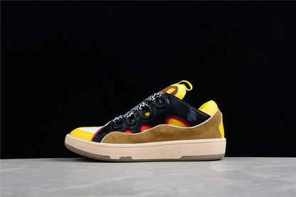 Lanvin Multi-color Sneaker T-Shirt - Black Unisex Streetwear Limited Edition - ### Lanvin Multi-Color Sneaker Elevate your sneaker game with the Lanvin Multi-Color Sneaker, a vibrant
