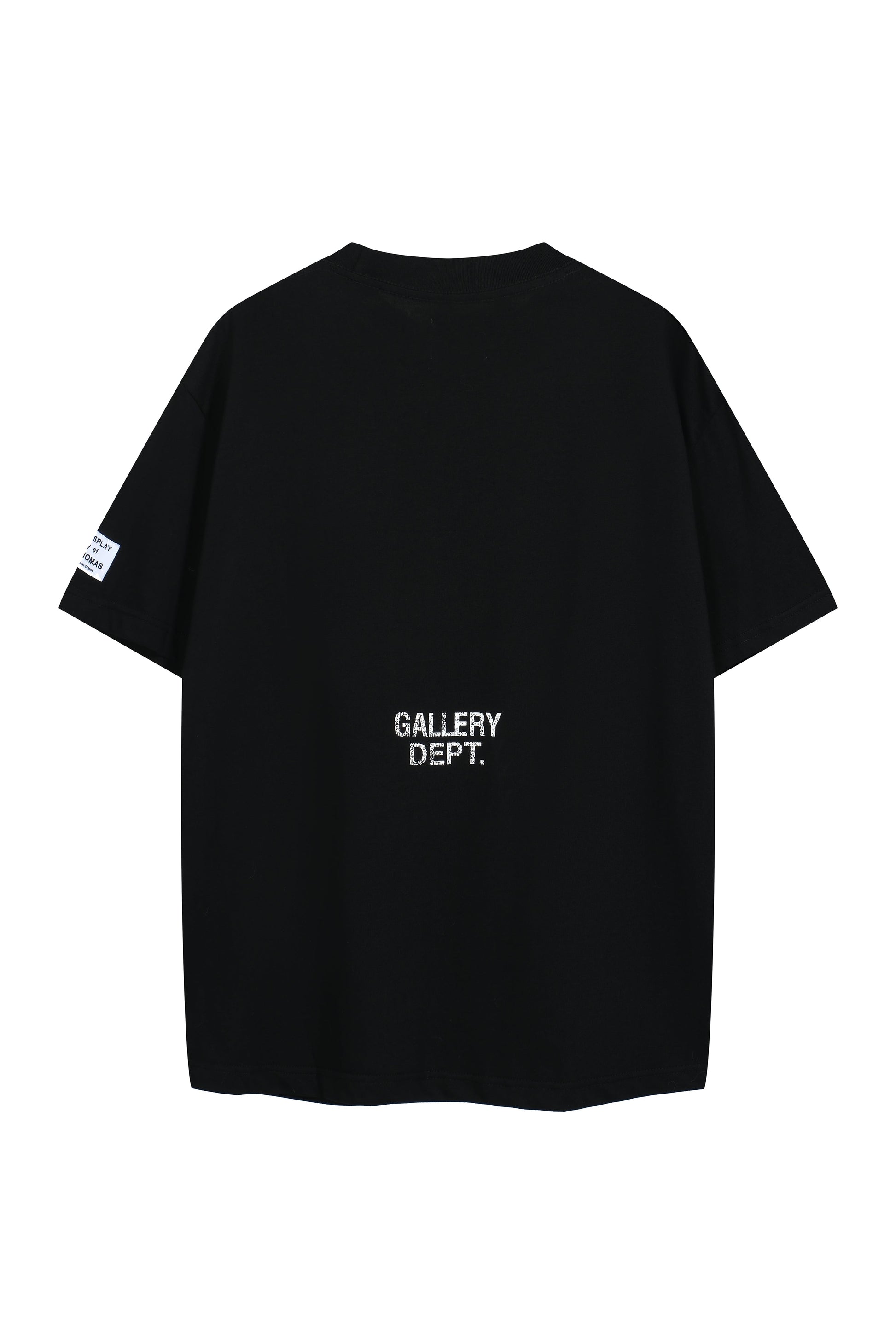 Gallery Dept. Logo T-Shirt - Black Unisex Streetwear Limited Edition - The Gallery Dept. Black T-Shirt is the epitome of minimalistic elegance combined with premium quality.