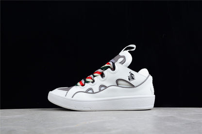 Lanvin And Grey Sneaker T-Shirt - White Unisex Streetwear Limited Edition - ### Lanvin White and Grey Sneaker Elevate your sneaker collection with the Lanvin White and