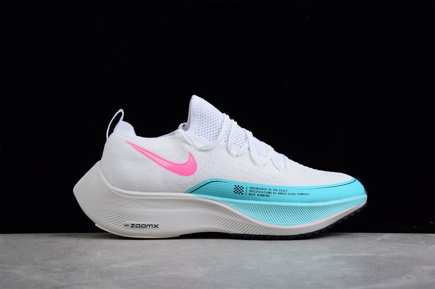 Zoom - Vaporfly Ne - T% 2 White,pink And Turquoise Unisex Streetwear Limited Edition - ### Nike ZoomX Vaporfly NEXT% 2 C White/Pink Elevate your running experience with the Nike