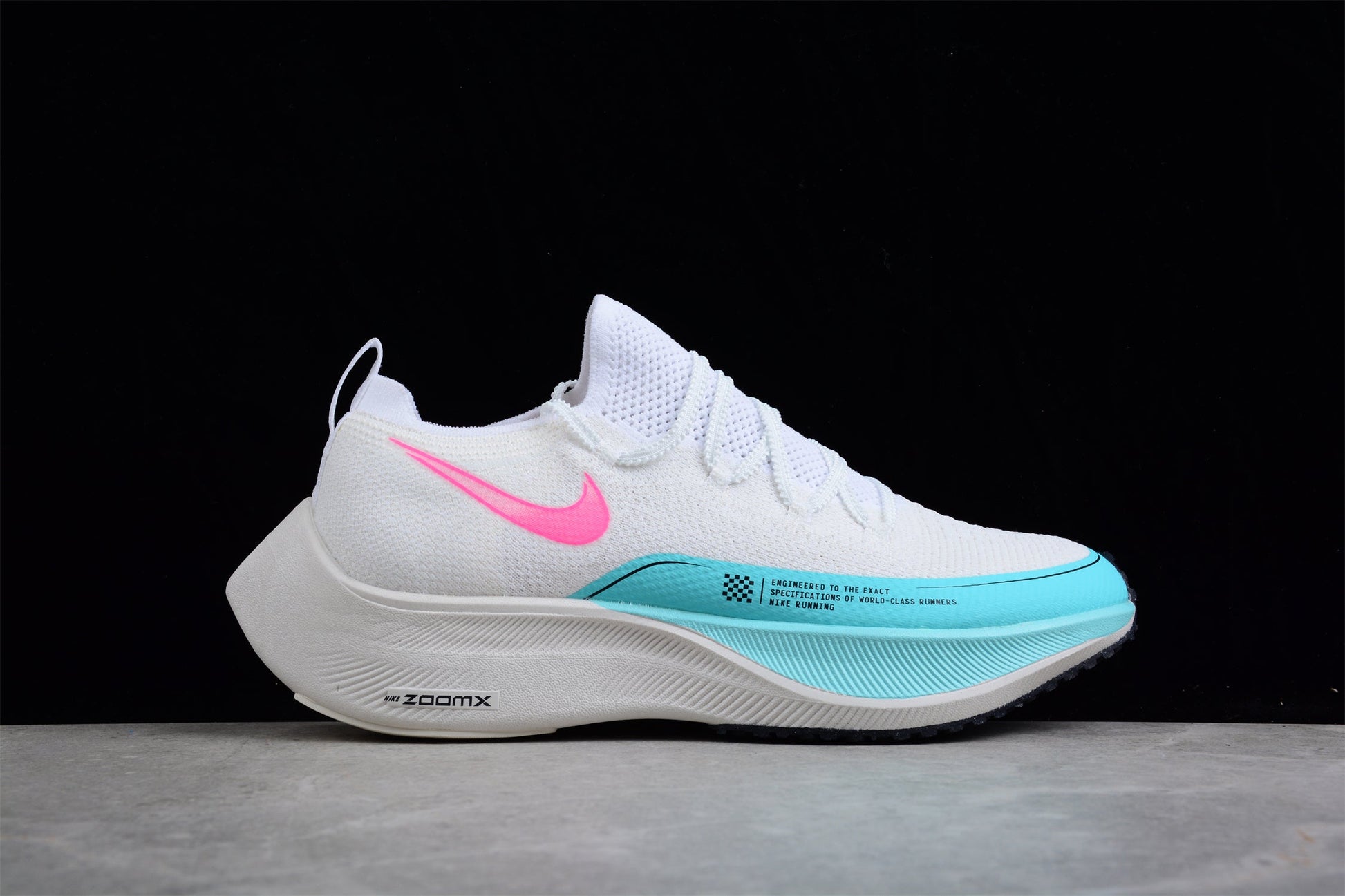 Zoom - Vaporfly Ne - T% 2 White,pink And Turquoise Unisex Streetwear Limited Edition - ### Nike ZoomX Vaporfly NEXT% 2 C White/Pink Elevate your running experience with the Nike