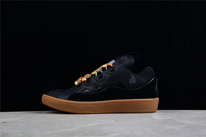 Lanvin And Gum Sole Sneaker T-Shirt - Black Unisex Streetwear Limited Edition - ### Lanvin Black and Gum Sole Sneaker Upgrade your sneaker game with the Lanvin Black