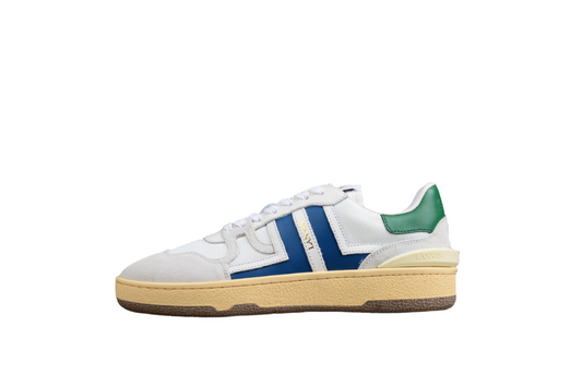 Lanvin Mesh And Suede Sneakers - White Unisex Streetwear Limited Edition - ### Lanvin Mesh and Suede Sneakers Introducing the Lanvin Mesh and Suede Sneakers, a perfect