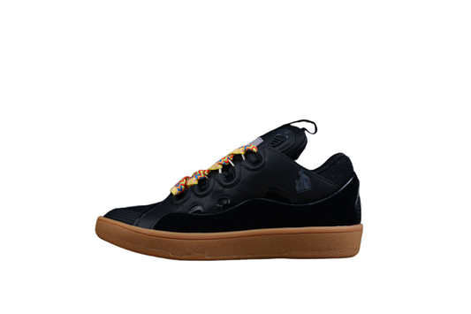 Lanvin And Gum Sole Sneaker T-Shirt - Black Unisex Streetwear Limited Edition - ### Lanvin Black and Gum Sole Sneaker Upgrade your sneaker game with the Lanvin Black