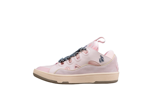 Lanvin Curb Sneakers 'blush Pink' Unisex Streetwear Limited Edition - **Product Description: Lanvin Curb Sneakers 'Blush Pink'** Elevate your sneaker game with the Lanvin Curb