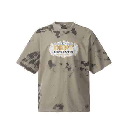 GALLERY Dept T-Shirt - Black Unisex Streetwear Limited Edition - Introducing the Gallery Dept. New York Distressed Hand-Painted Short Sleeve T-Shirt, a perfect fusion of